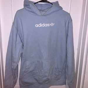 Baby Blue Adidas Hoodie